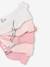 Set van 5 paar sokken 'kat' baby lichtroze - vertbaudet enfant 