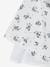 Jurk met bloemenprint wit - vertbaudet enfant 