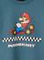Jungen Sweatshirt SUPER MARIO groenblauw - vertbaudet enfant 