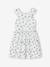Jurk met bloemenprint wit - vertbaudet enfant 