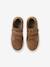 Leren derby's met klittenband voor jongens 6529+beige+marineblauw - vertbaudet enfant 