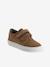 Leren derby's met klittenband voor jongens 6529+beige+marineblauw - vertbaudet enfant 