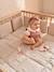 Effen bi-materiaal vloermat / boxkleed indigoblauw+okergeel+olijf+taupe+terracotta+vanille - vertbaudet enfant 