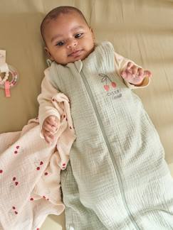 Linnengoed en decoratie-Baby beddengoed-Trappelzakken-Speciale zomerslaapzak met centrale opening CHERRY