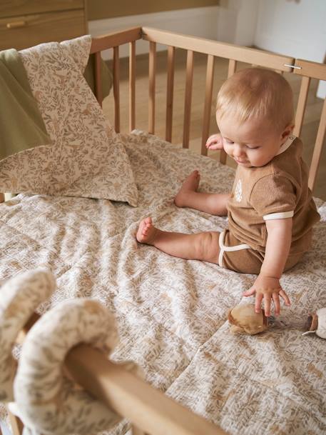 BABYLON vloermat / boxkleed beige, bedrukt - vertbaudet enfant 