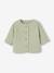 Babyset met gewatteerd jasje en knuffel saliegroen - vertbaudet enfant 