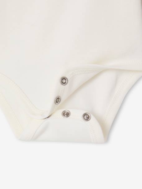 Geboorteset personaliseerbaar rompertje + tuinbroek + muts + vest rozen - vertbaudet enfant 