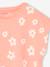 Set van 3 Basics meisjesshirts met korte mouwen bleekblauw+grijsblauw+roze (poederkleur) - vertbaudet enfant 