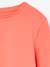 Set van 3 BASICS meisjesshirts met lange mouwen antraciet+ecru+grijsblauw+indigoblauw+koraal+rozen+zachtpaars - vertbaudet enfant 
