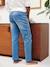 Rechtstreeks zwangerschapsbroek met naadloze band denimgrijs+ecru+ongewassen denim+stone - vertbaudet enfant 