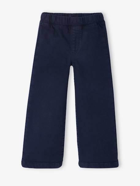 Brede meisjestregging Basics donkerpaars+marineblauw+zachtpaars - vertbaudet enfant 