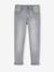 Slim fit jongensjeans Morphologik 'waterless' heupomtrek SMALL DENIM DONKERGRIJS+denimgrijs+double stone+RUW DENIM+STONE+zwart denim - vertbaudet enfant 