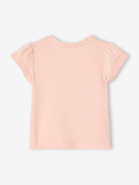 Set van 2 Basics T-shirts met korte mouwen lichtroze - vertbaudet enfant 