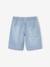Denim jongensbermuda, gemakkelijk aan te trekken blauw, bedrukt+blauw, gestreept+denimgrijs+double stone+stone - vertbaudet enfant 