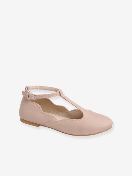 Salomé stijl ballerina's voor meisjes 6349+6629 - vertbaudet enfant 