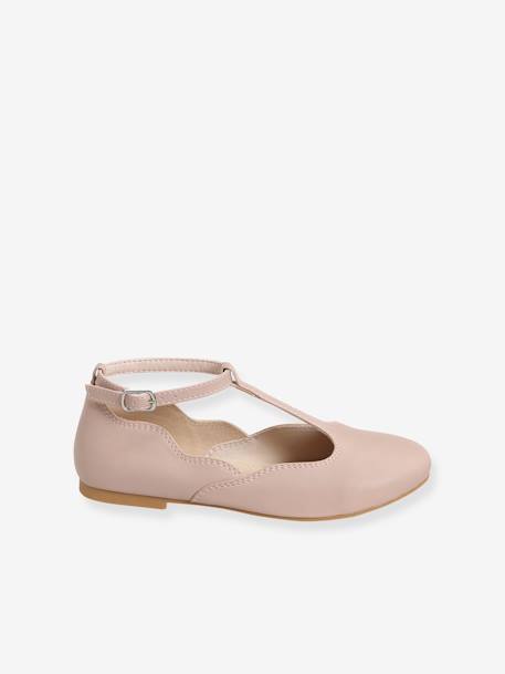 Salomé stijl ballerina's voor meisjes 6349+6629 - vertbaudet enfant 