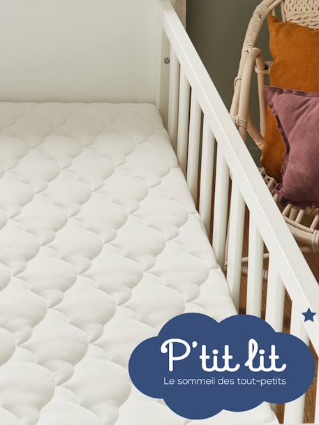 Parfait babymatras met afneembare hoes wit - vertbaudet enfant 