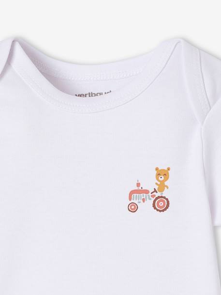 Set met 5 rompers korte mouwen blauw - vertbaudet enfant 