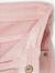 Slim meisjesbroek smalle lichaamsbouw antraciet+roze (poederkleur) - vertbaudet enfant 