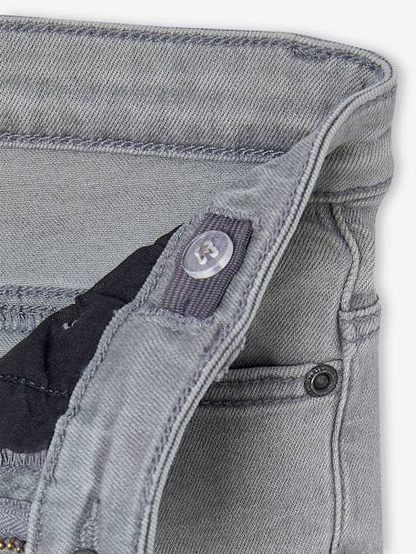 Slim fit jongensjeans Morphologik 'waterless' heupomtrek MEDIUM DENIM DONKERGRIJS+denimgrijs+double stone+RUW DENIM+STONE+zwart denim - vertbaudet enfant 