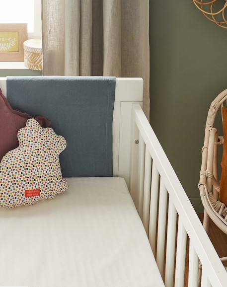 ALLERGOSTOP® anti-huisstofmijt matrasbeschermer met geïntegreerde hoes wit - vertbaudet enfant 
