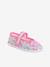 Kinderschoentjes met ballerina-stijl en klittenband rozen - vertbaudet enfant 