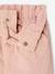 Paperbag meisjesbroek met hartjeszakken roze (poederkleur) - vertbaudet enfant 