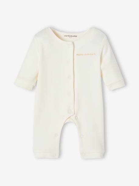 4-delige geboorteset, voor baby's en prematuurbaby's ecru - vertbaudet enfant 