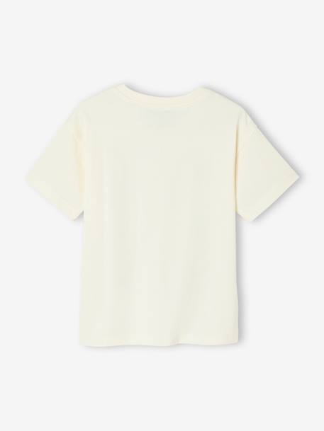 Minecraft® Creeper T-shirt ecru - vertbaudet enfant 