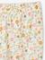 Lot pyjama + pyjashort flower power BASICS bleekblauw - vertbaudet enfant 
