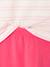 Set van 2 pyjama's Basics meisje Flower power fuchsia - vertbaudet enfant 