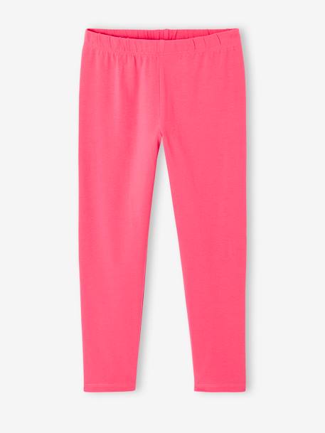 Set van 2 pyjama's Basics meisje Flower power fuchsia - vertbaudet enfant 