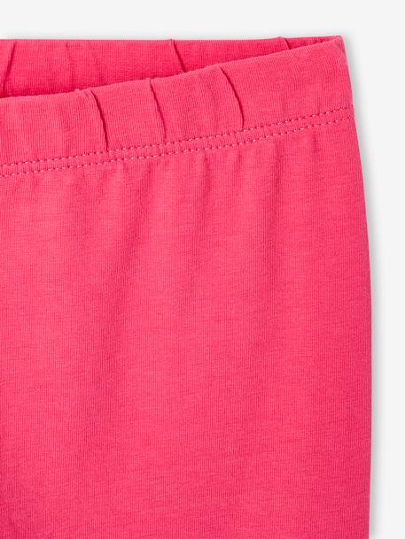 Set van 2 pyjama's Basics meisje Flower power fuchsia - vertbaudet enfant 