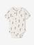 Set van 5 babyrompers met korte mouwen Luchtballon ecru - vertbaudet enfant 