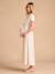 Lange ENVIE DE FRAISE shirtjurk voor zwangerschap en borstvoeding beige+kaki+zwart - vertbaudet enfant 