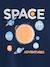 Jongensshirt Space glanzend motief amandelgroen+nachtblauw - vertbaudet enfant 