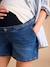 Zwangerschapsjeans met een fantasie vlecht en afneembare band ENVIE DE FRAISE double stone - vertbaudet enfant 