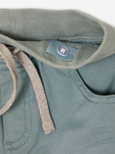 Jongensjoggingbroek, eenvoudig aan te trekken grijsblauw+kaki+karamel+marineblauw - vertbaudet enfant 