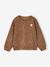 Meisjessweater met luipaardprint capsulecollectie moeder-dochter ENVIE DE FRAISE beige+donkergrijs - vertbaudet enfant 