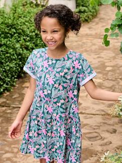 -Meisjesjurk met print