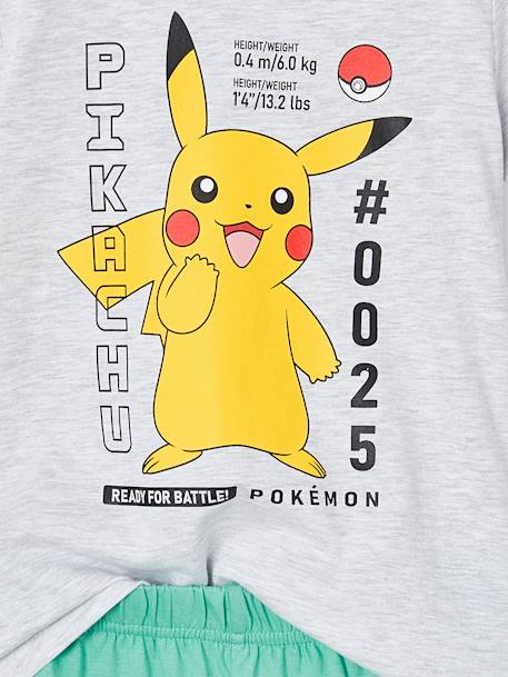Pokémon® Pikachu pyjamabroek gemêleerd grijs - vertbaudet enfant 