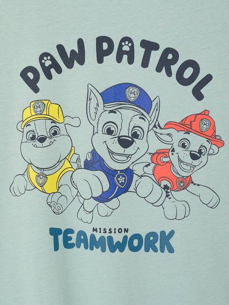 Set met shirt en short PAW PATROL® blauwgroen - vertbaudet enfant 