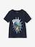 Jongensshirt met motief in omkeerbare pailletten Basics blauwgroen+ecru+nachtblauw+oceaanblauw+wit - vertbaudet enfant 