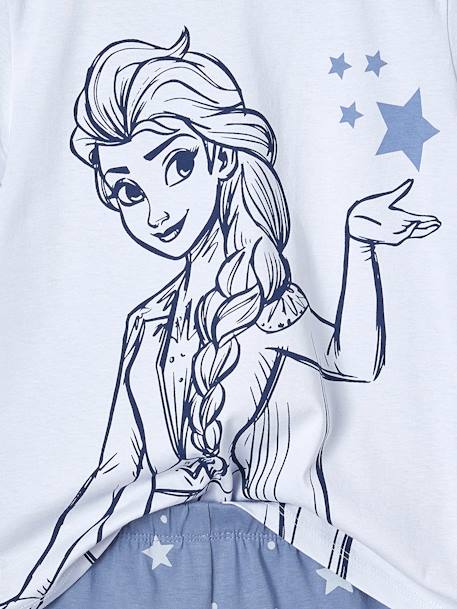 Mädchen Sommer-Schlafanzug Disney DIE EISKÖNIGIN mit Elsa und Sternen hemelsblauw - vertbaudet enfant 