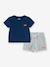 Set t-shirt + short Batwing LEVI'S® marineblauw - vertbaudet enfant 