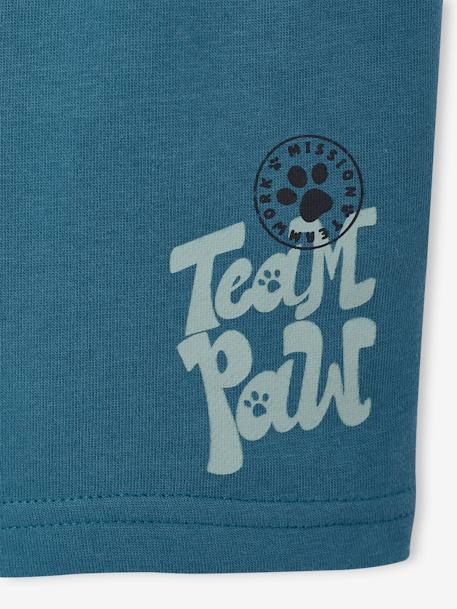 Set met shirt en short PAW PATROL® blauwgroen - vertbaudet enfant 