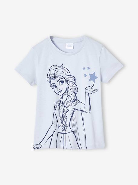 Mädchen Sommer-Schlafanzug Disney DIE EISKÖNIGIN mit Elsa und Sternen hemelsblauw - vertbaudet enfant 