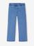 Wijde tregging voor meisjes van denim denimgrijs+donkerblauw+lichtblauw+middenblauw - vertbaudet enfant 