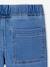 Wijde tregging voor meisjes van denim denimgrijs+donkerblauw+lichtblauw+middenblauw - vertbaudet enfant 