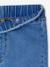 Wijde tregging voor meisjes van denim denimgrijs+donkerblauw+lichtblauw+middenblauw - vertbaudet enfant 